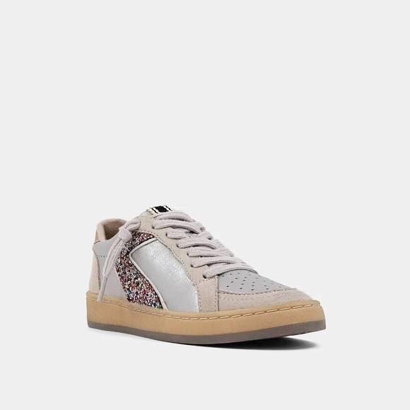 NEW SHU SHOP kid's salma sneakers in multi sparkle - Picture 1 of 7